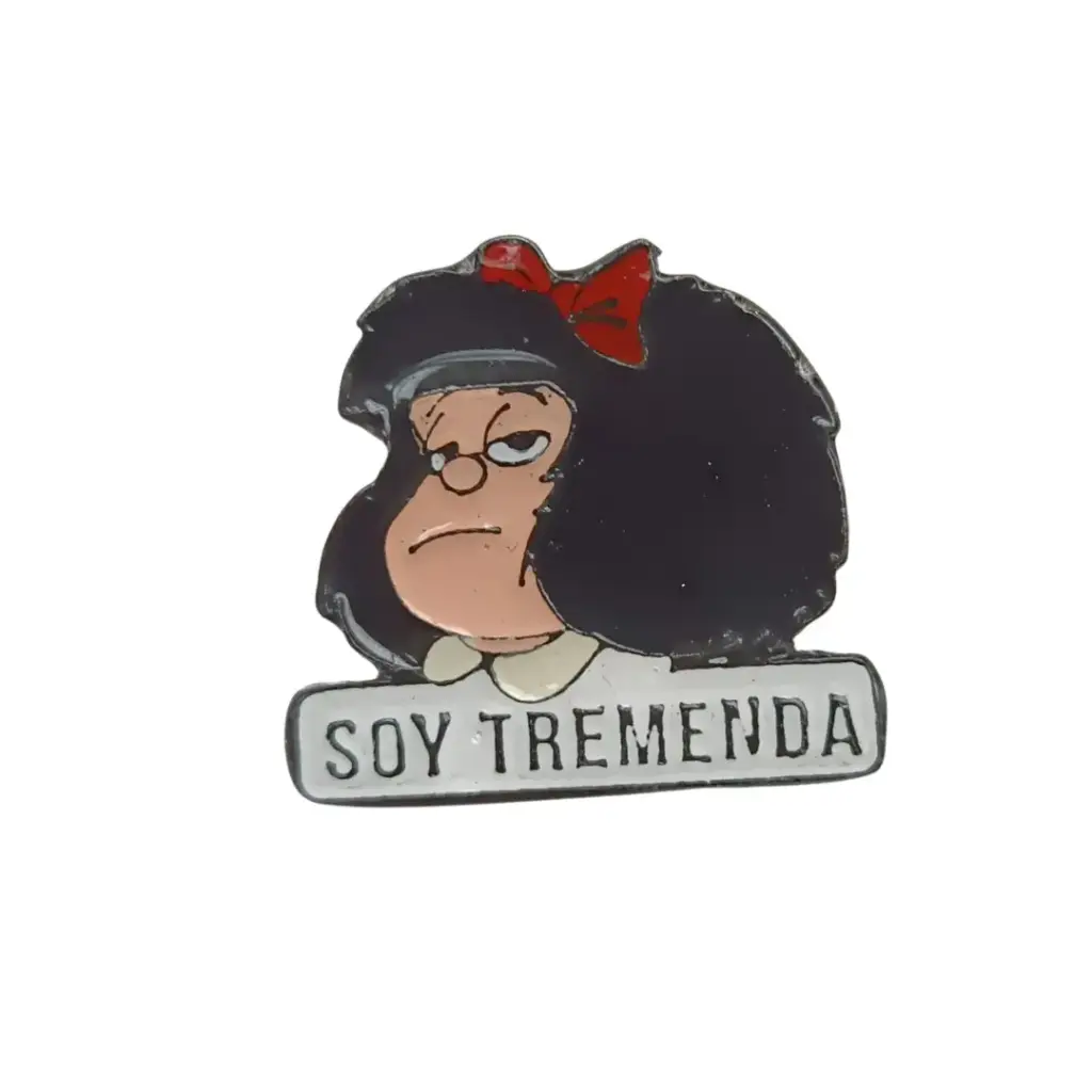 Pin Metálico Mafalda