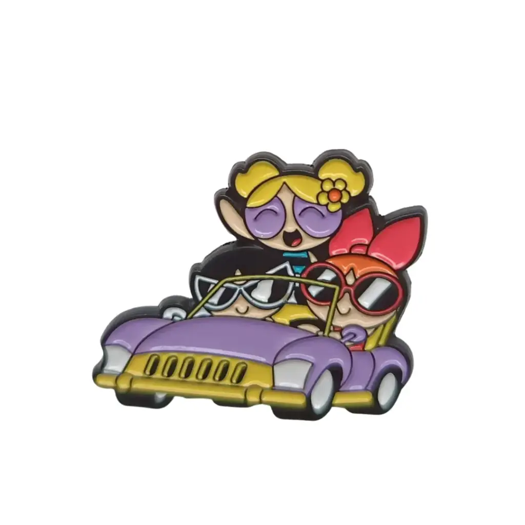 Pin Metálico Chicas Superpoderosas