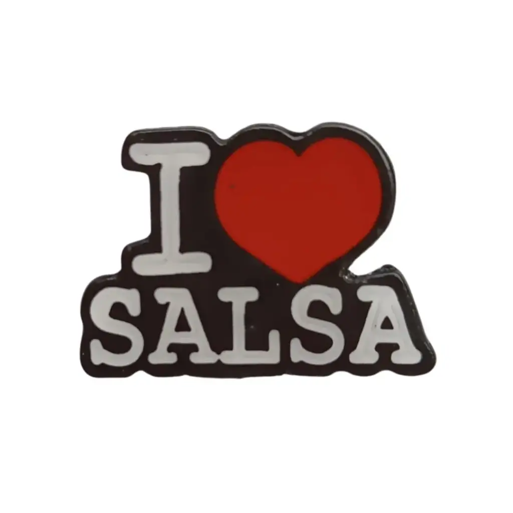 Pin Metálico I Love Salsa
