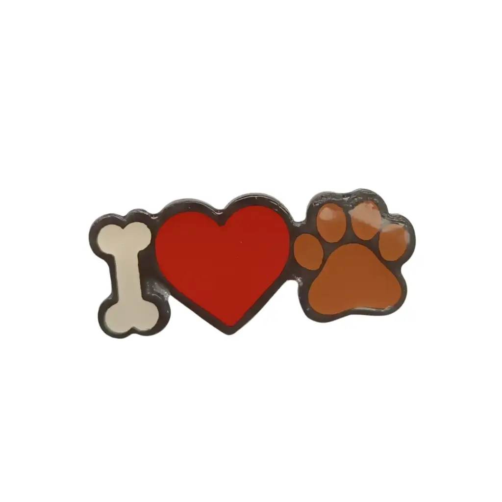 Pin Metálico I Love Perros