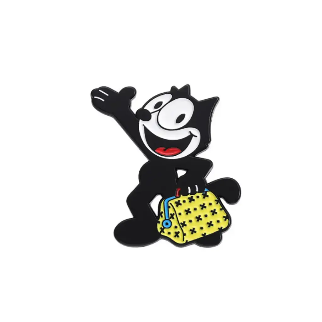 Pin Metalico gato felix