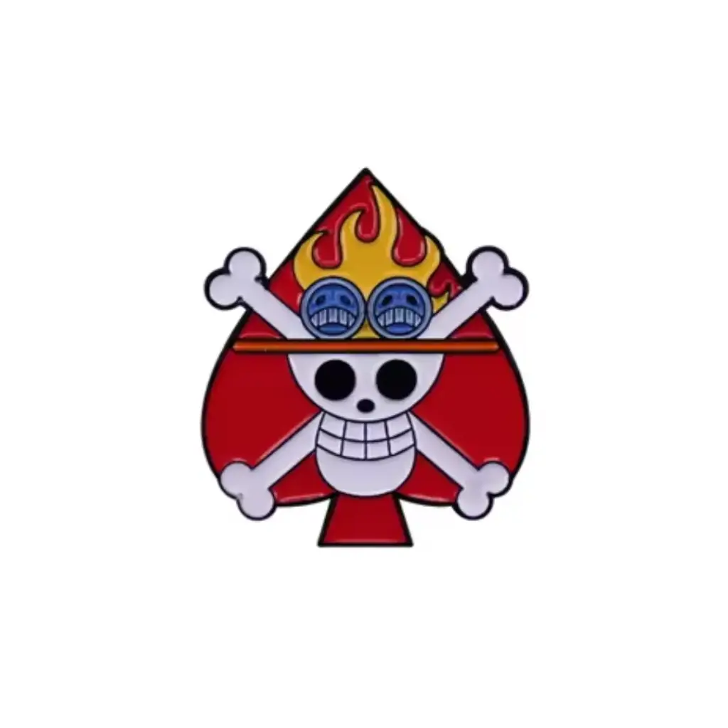 Pin Metálico Calavera one piece