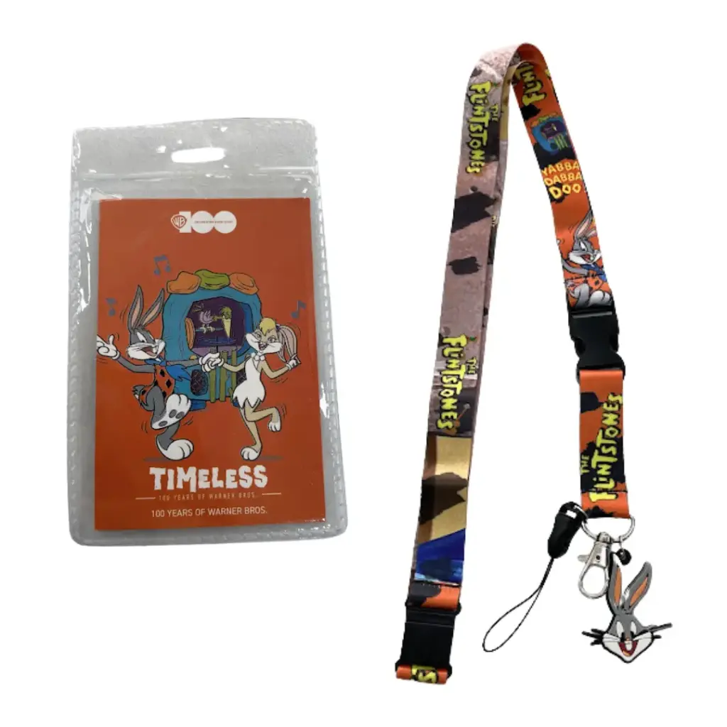 Porta Carnet Warner Bros - Los Picapiedra
