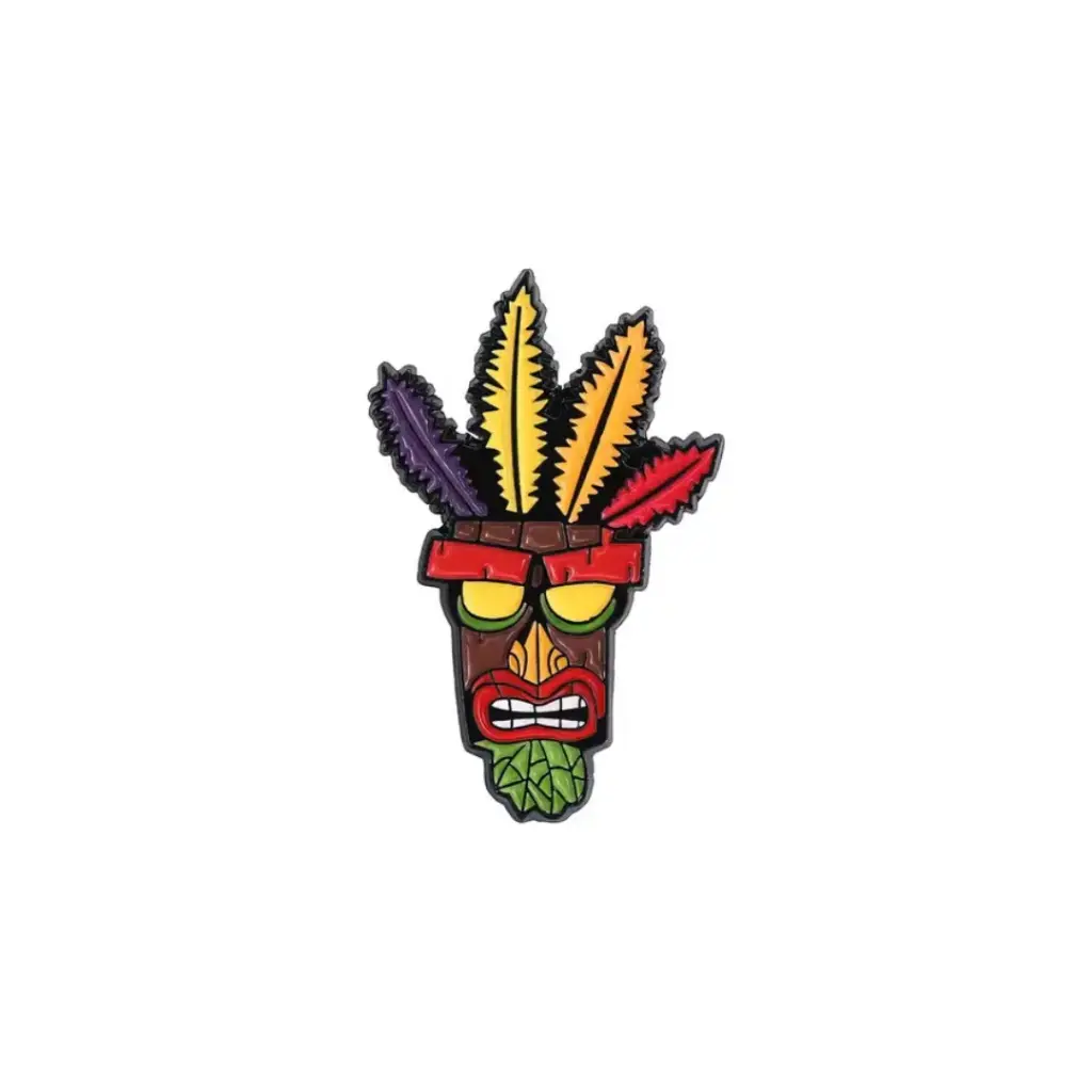 Pin Metálico Aku Aku  - Crash Bandicoot