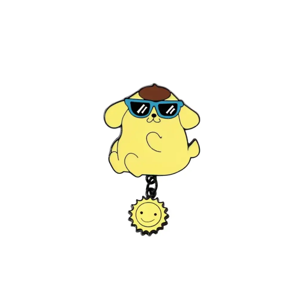 Pin Metálico Pompompurin - Sanrio