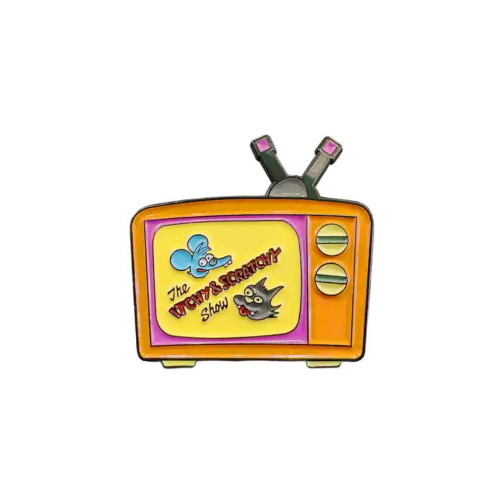 Pin Metálico Tomy y Daly - Los Simpson
