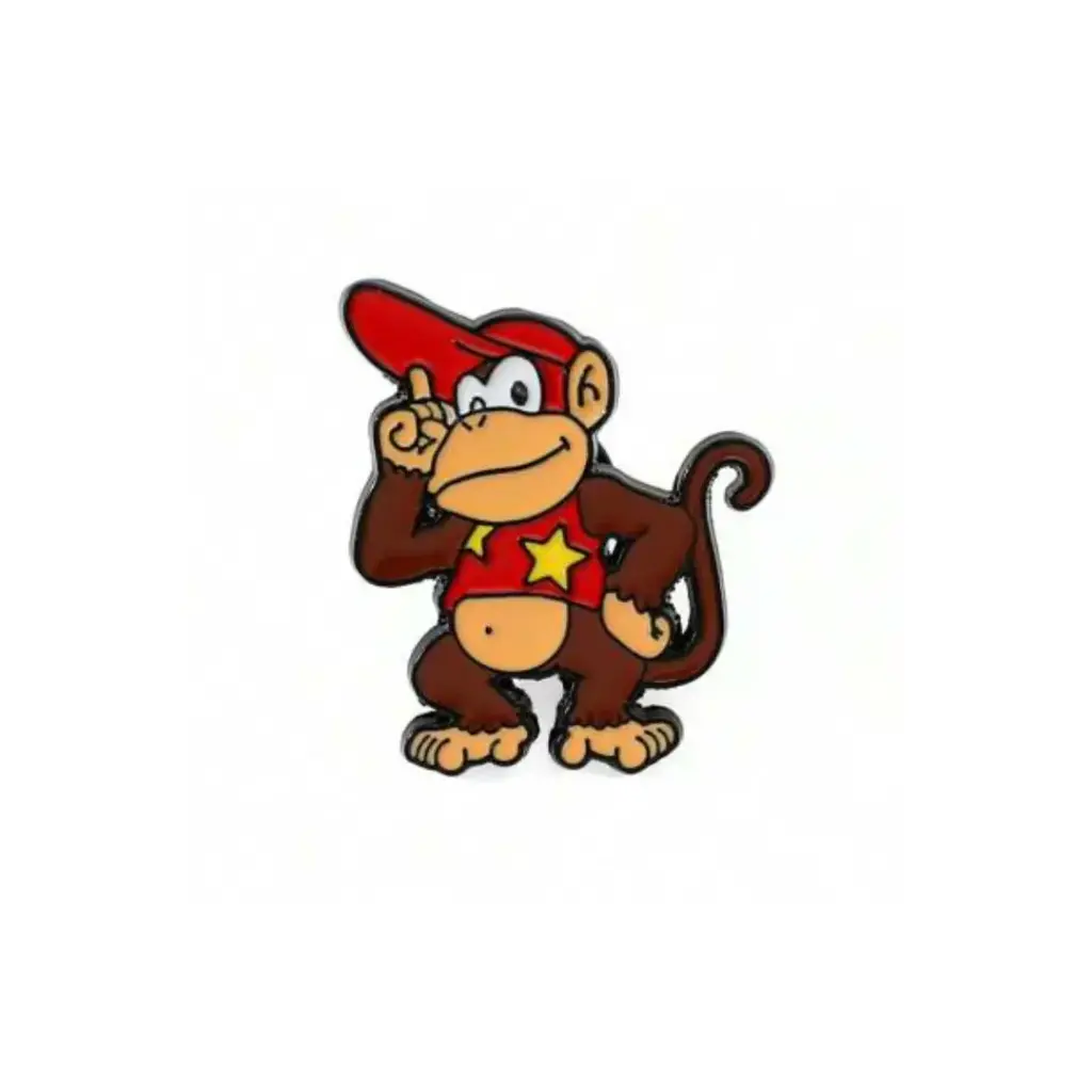 Pin Metálico Diddy Kong  - Donkey Kong