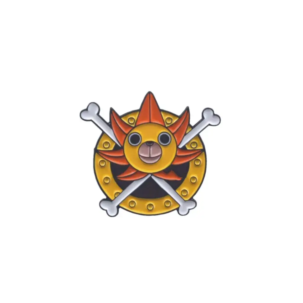 Pin Metálico Jolly Roger - One Piece