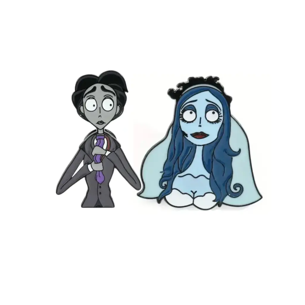 Pin Metálico Pareja El Cadáver de la Novia