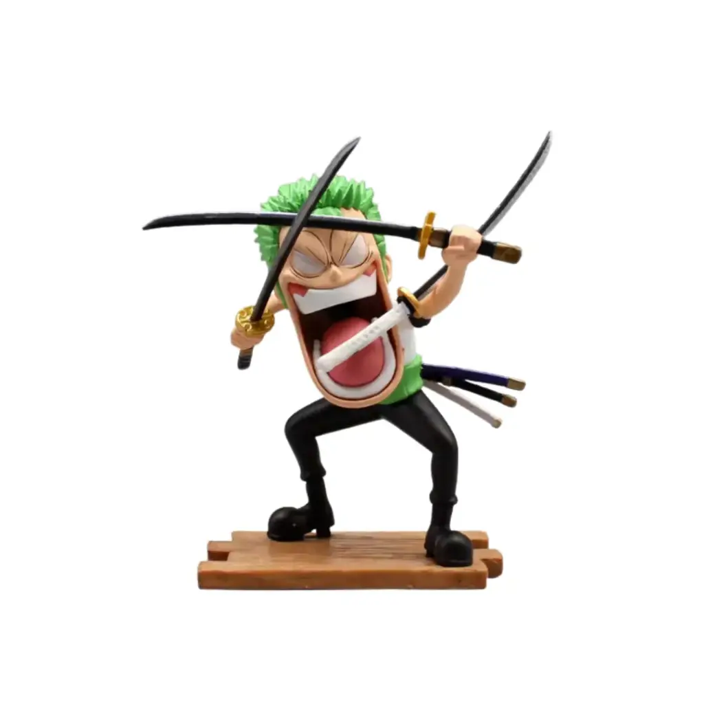 Figura Zoro Estilo Chibi de Batalla - One Piece