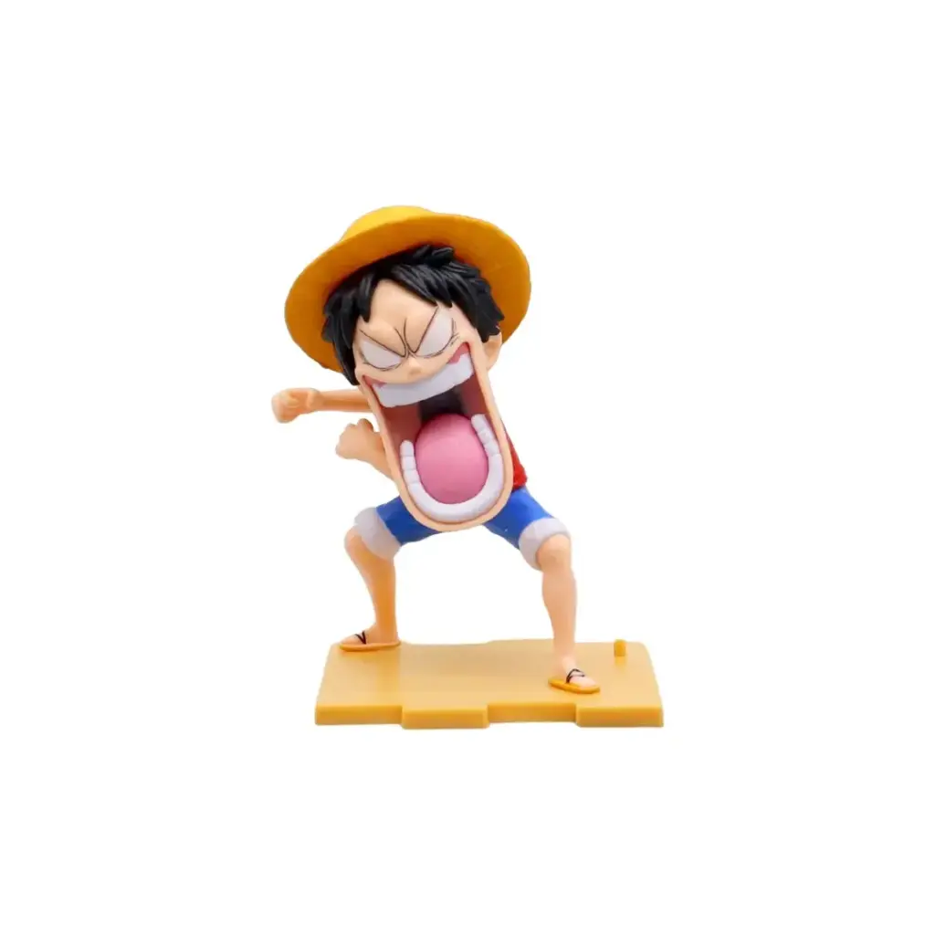 Figura Luffy Versión Chibi Emocionado  - One Piece 