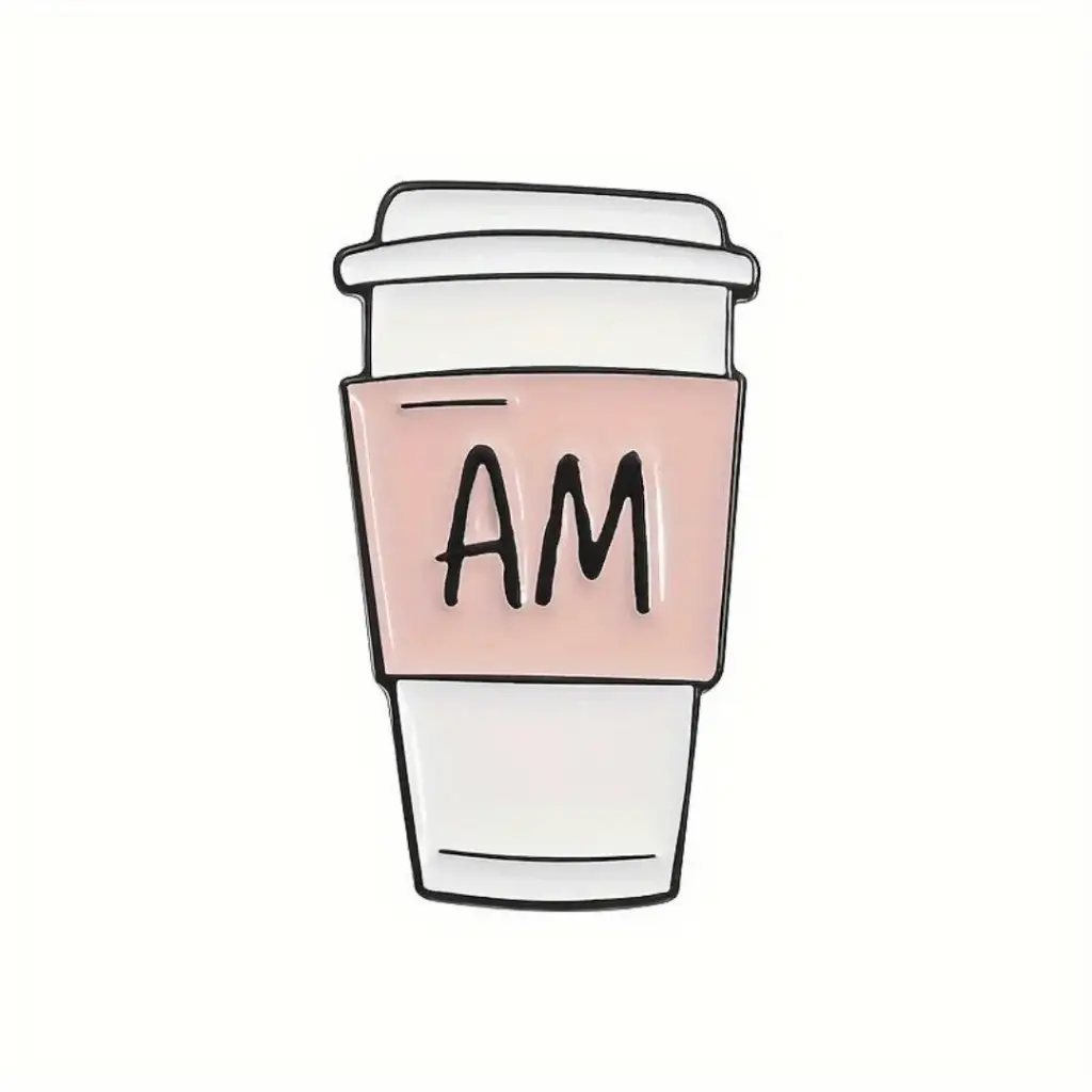 Pin Metálico Vaso de Café AM