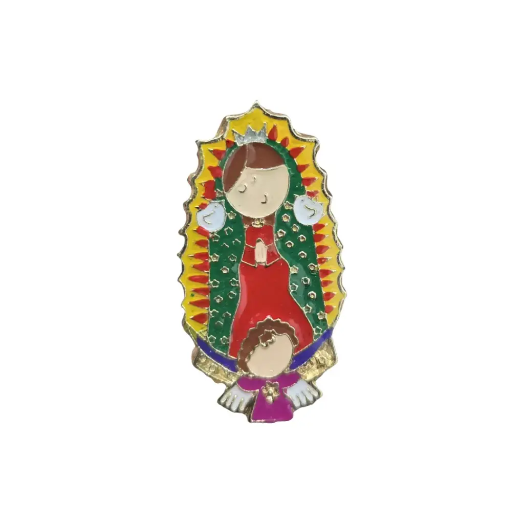 Pin Metálico Virgen de Guadalupe