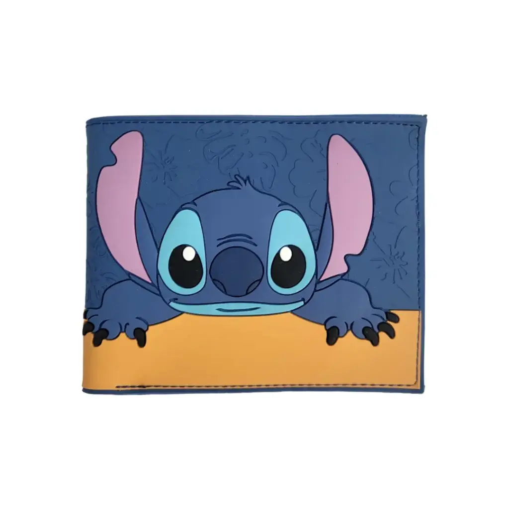 Billetera de goma Stitch