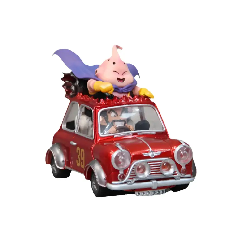 Figura Carro Majin Boo y Mr Satan - Dragón Ball