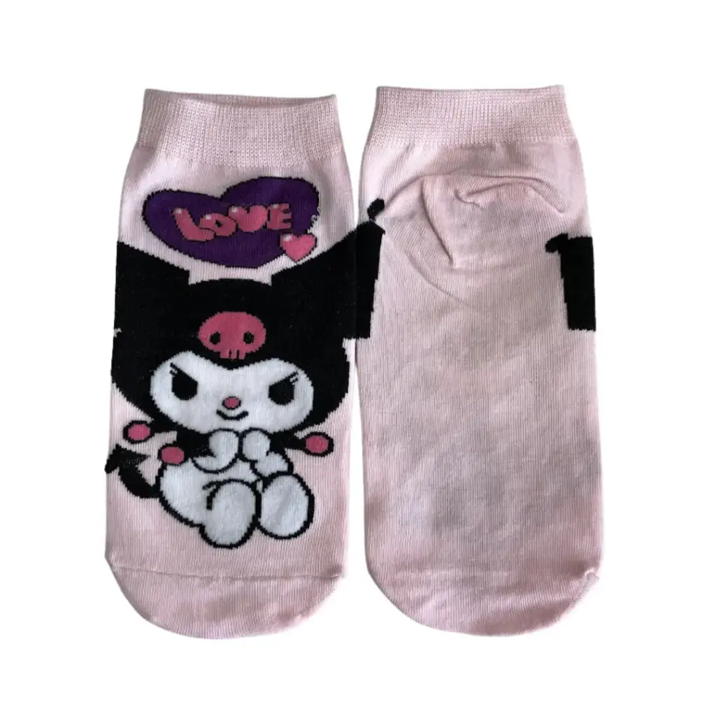 [FS3130008] Medias Tobilleras Sanrio Kuromi