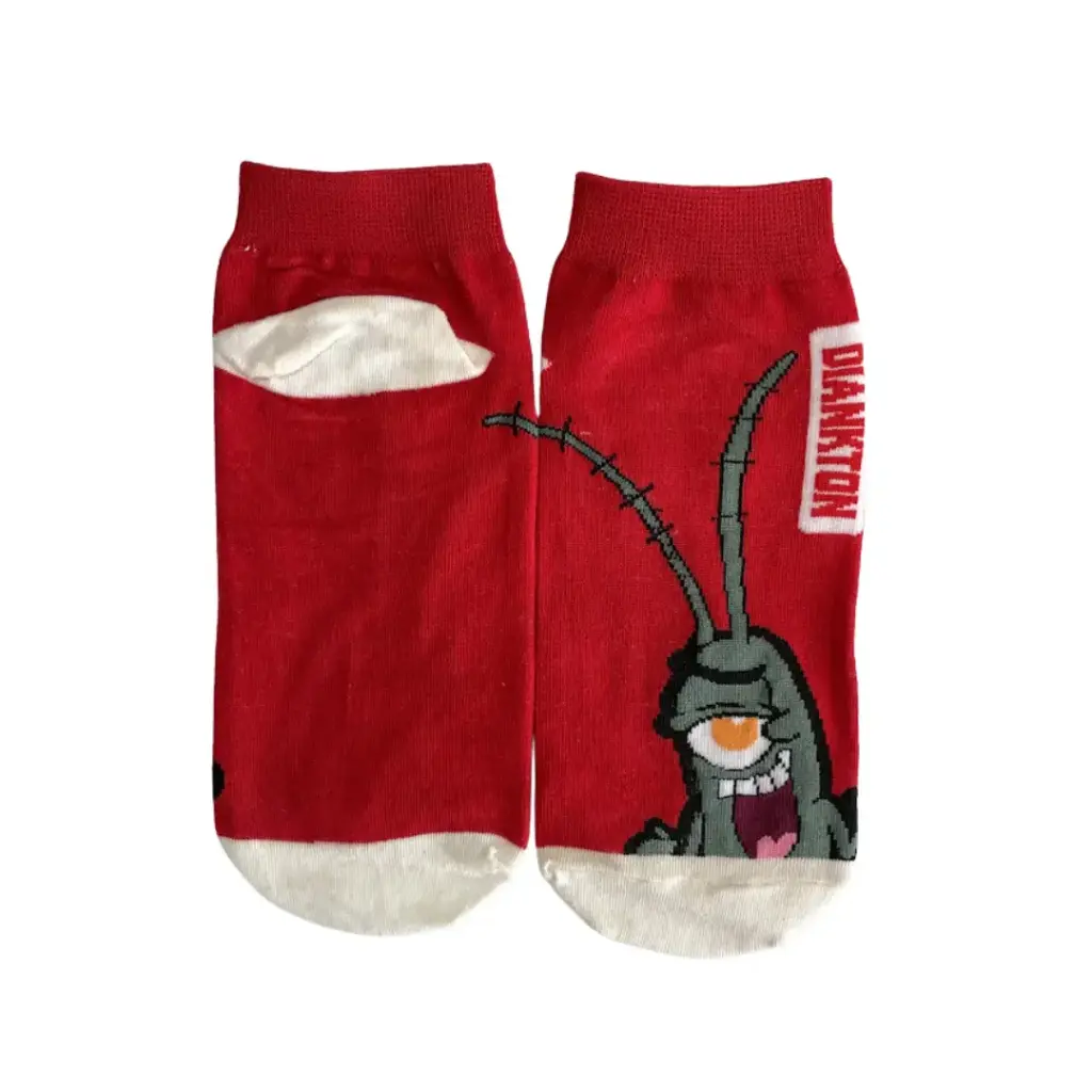[FS3130017] Medias Tobilleras Plankton - Bob Espoja
