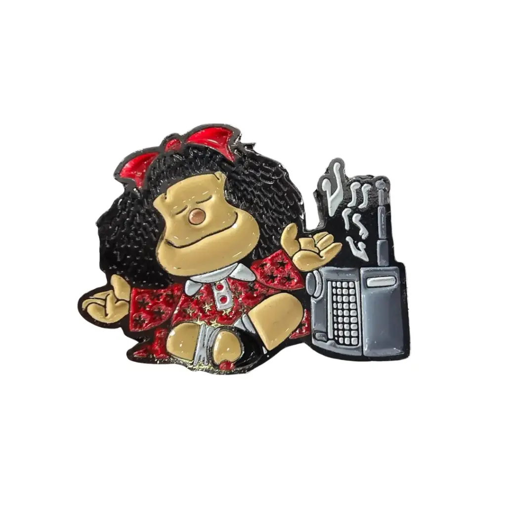 Pin Metálico Mafalda