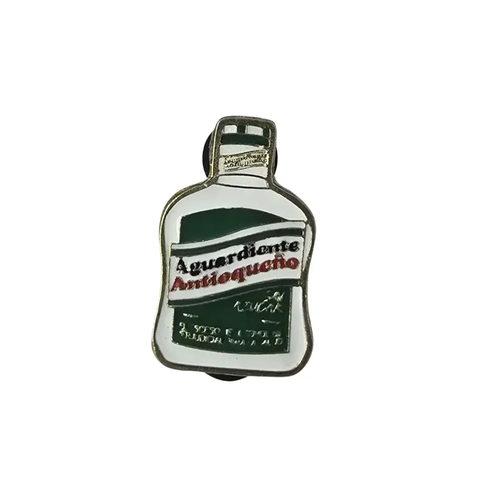 Pin Metálico Aguardiente antioqueño