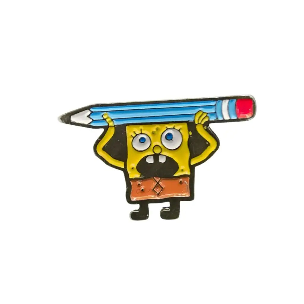 Pin Metálico Trazo - Bob Esponja