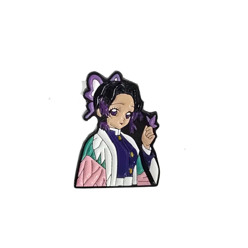 Pin Metálico Shinobu - Demon Slayer