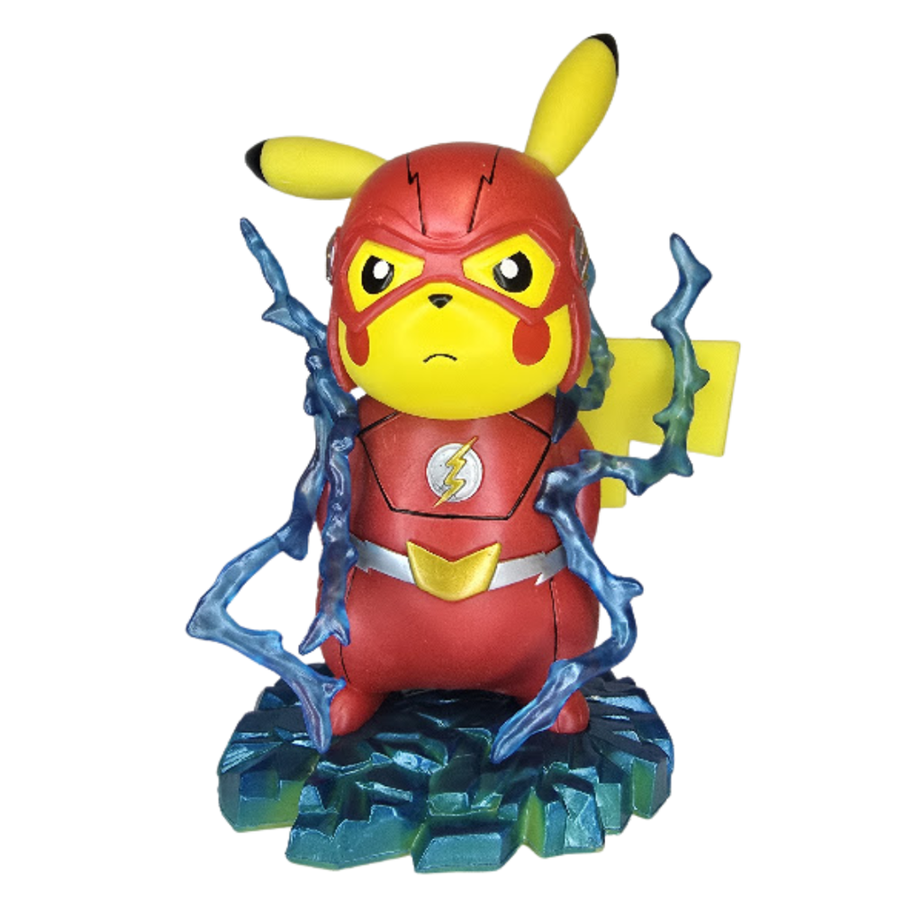 Figura Pikachu disfrazado de Flash