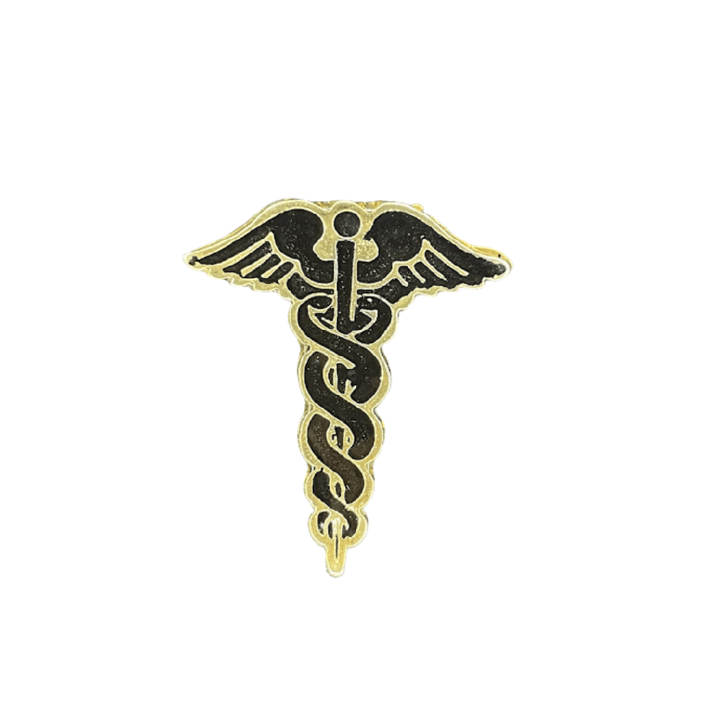 [2037015] Pin Metálico Símbolo Médico