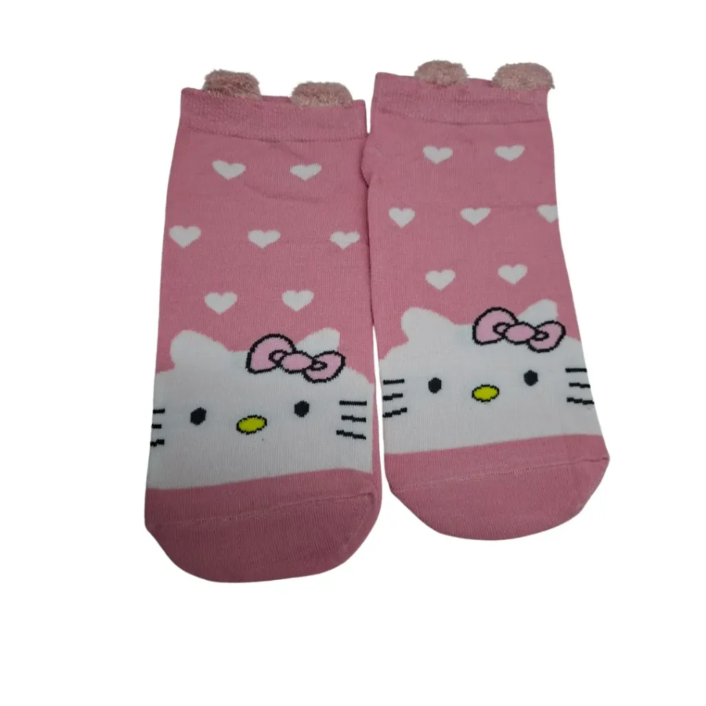 [FS3130010] Medias Tobilleras Sanrio Hello Kitty