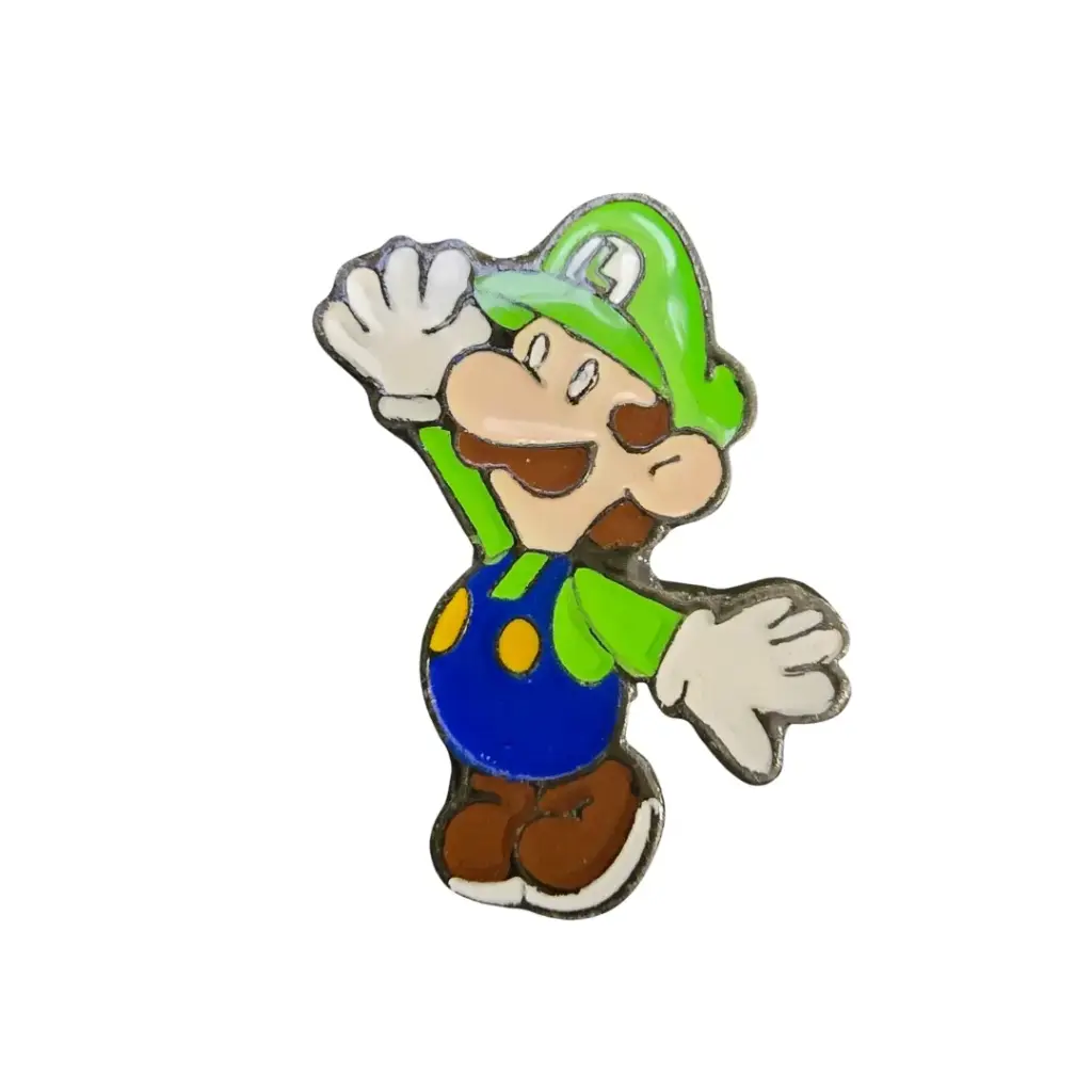 Pin Metalico Luigi - Mario Bros