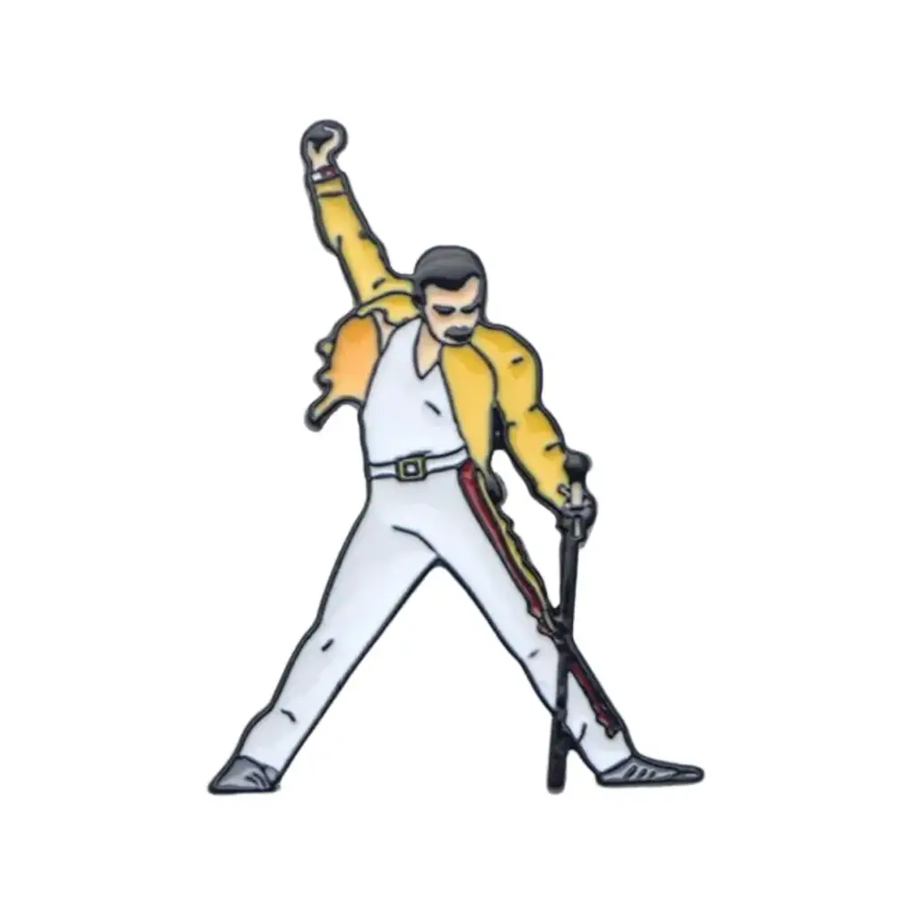 Pin Metalico Fredy Mercury