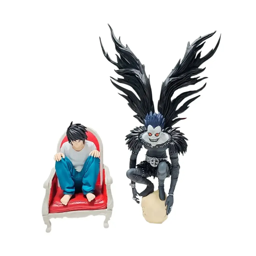  Figuras Shinigami y Ryuk  - Death Note Set X2