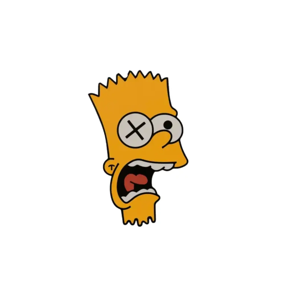 Pin Metálico Bart - Los Simpson