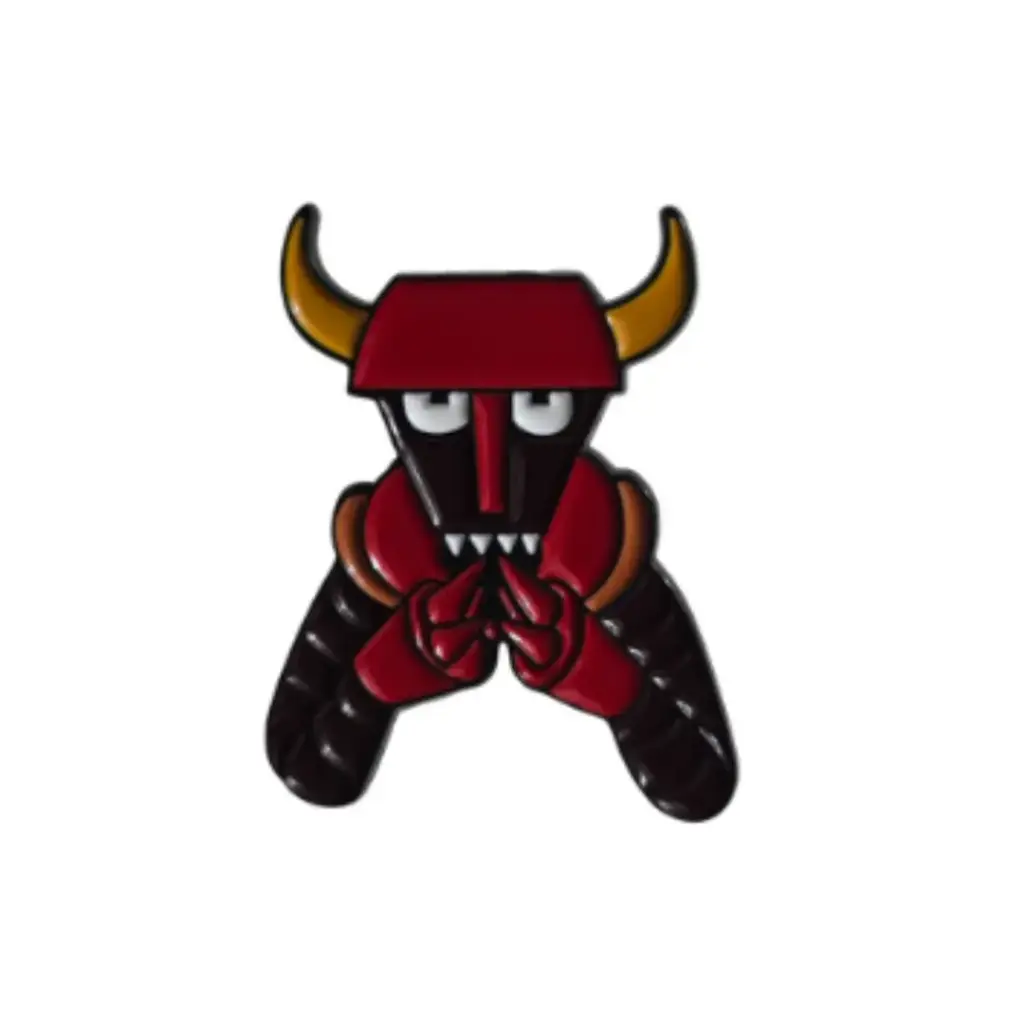 Pin Metalico Diablo Robot - Futurama