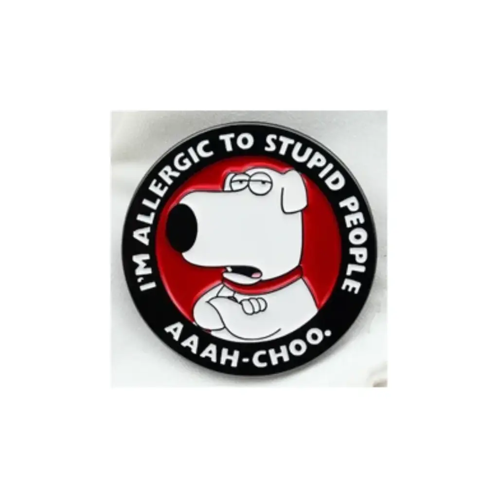 Pin Metalico Brian Griffin - Padre de familia