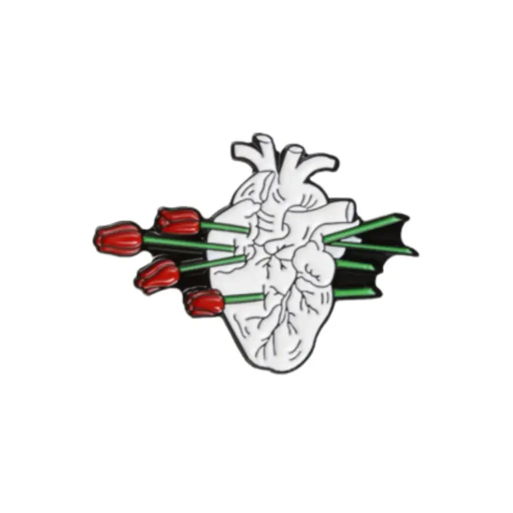 Pin Metálico Corazón
