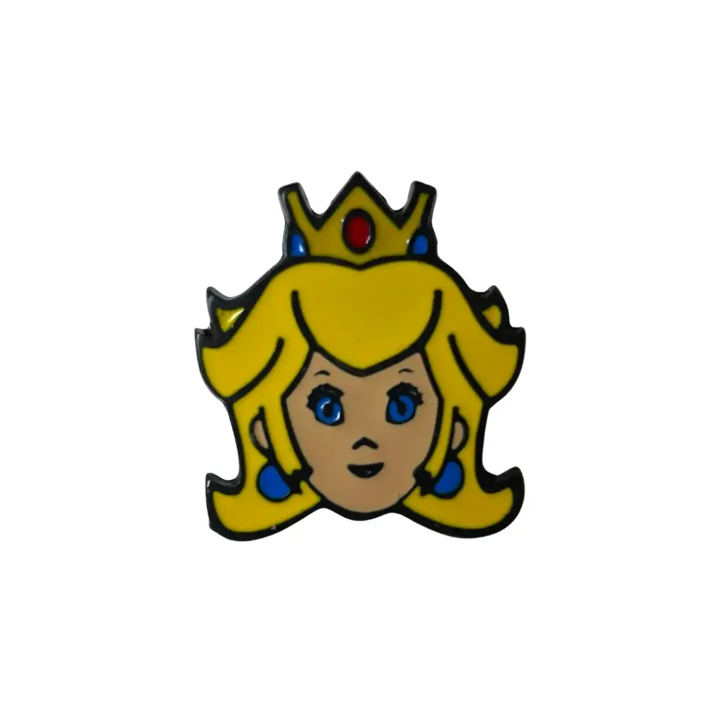 Pin Metalico Princesa Peach - Mario Bros