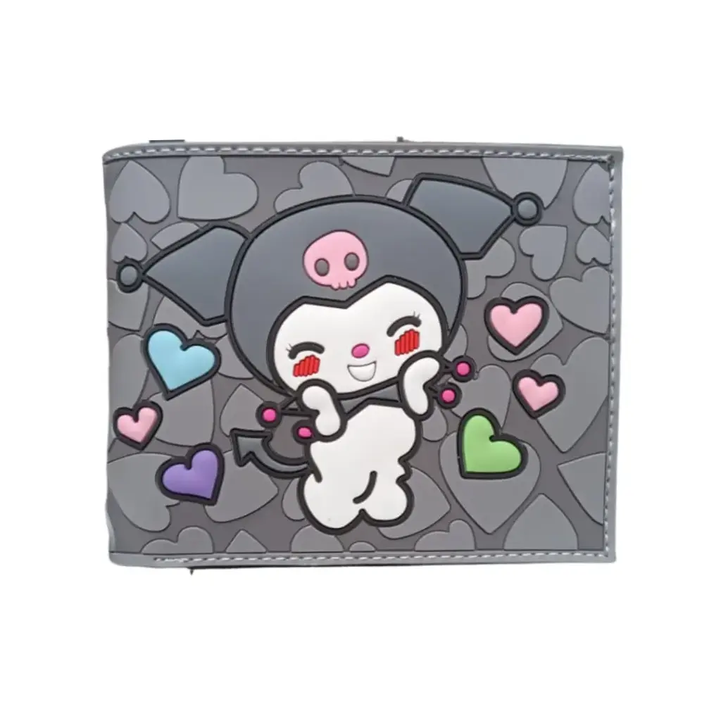 Billetera de goma Kuromi