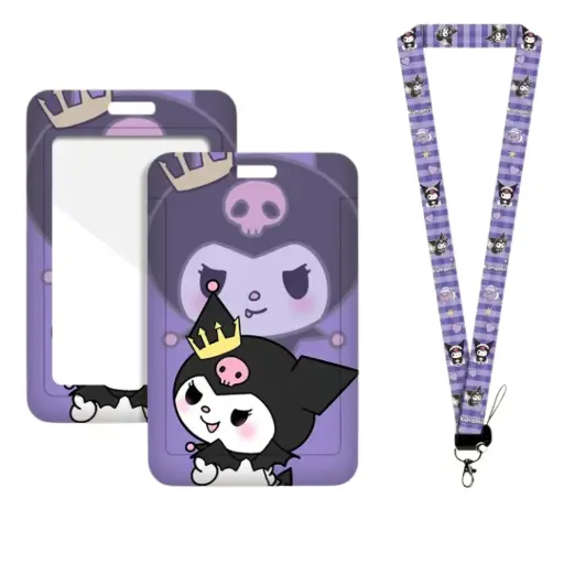 [4000008] Porta Carnet Sanrio Kuromi