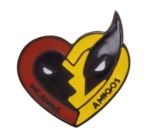 [2000002] Pin Metalico Deadpool Wolverine