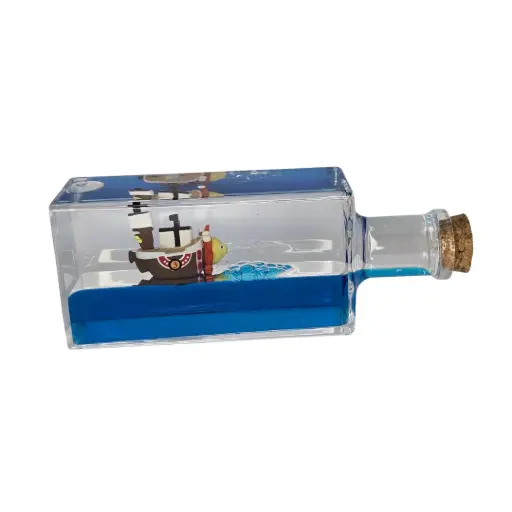 [1001022] Figura Barco Pirata en Botella Thousand Sunny One Piece