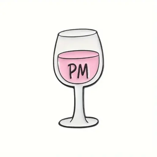 [2030051] Pin Metálico Copa de Vino PM
