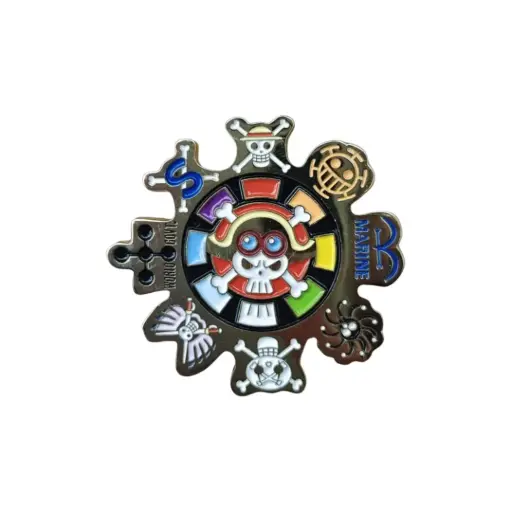 [2022015] Pin Metálico  One Piece Movil