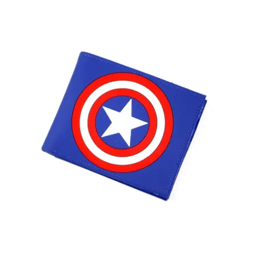 [3019001] Billetera de goma Capitan América