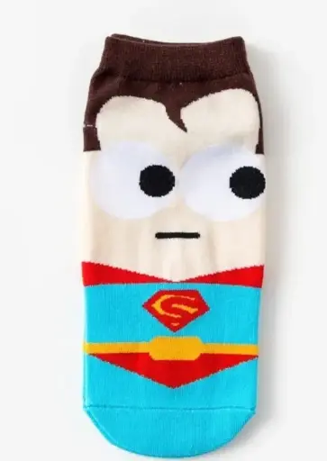 Medias Tobilleras Superman