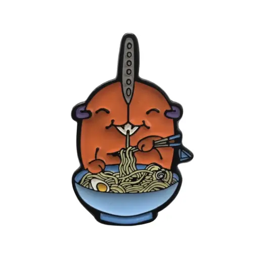 [2039002] Pin Metálico Pochita - Chainsaw Man