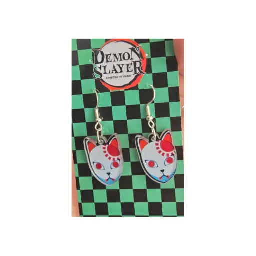 Aretes Mascaras - Demon Slayer