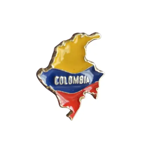 [2030089] Pin Metalico Mapa Colombia