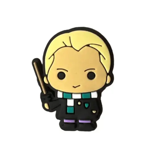 [2217005] Pin Jibbitz para Crocs Draco Malfoy - Harry Potter