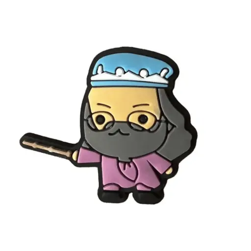 [2217009] Pin Jibbitz para Crocs Albus Dumbledore - Harry Potter