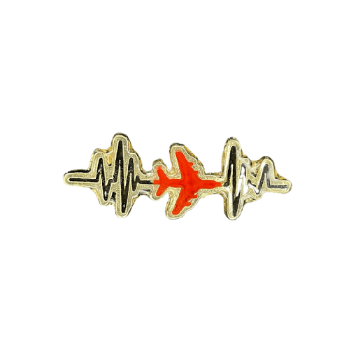 [2030095] Pin Metálico ECG Avión